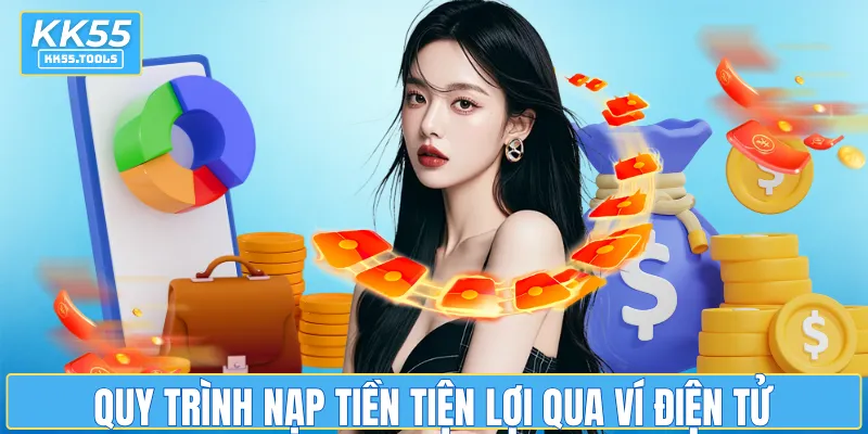 Quy trình nạp tiền tiện lợi qua ví điện tử